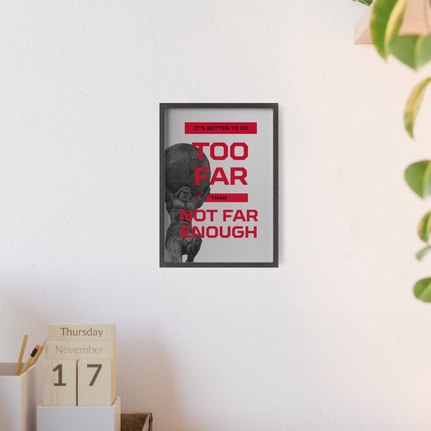 Posters with Wooden Frame