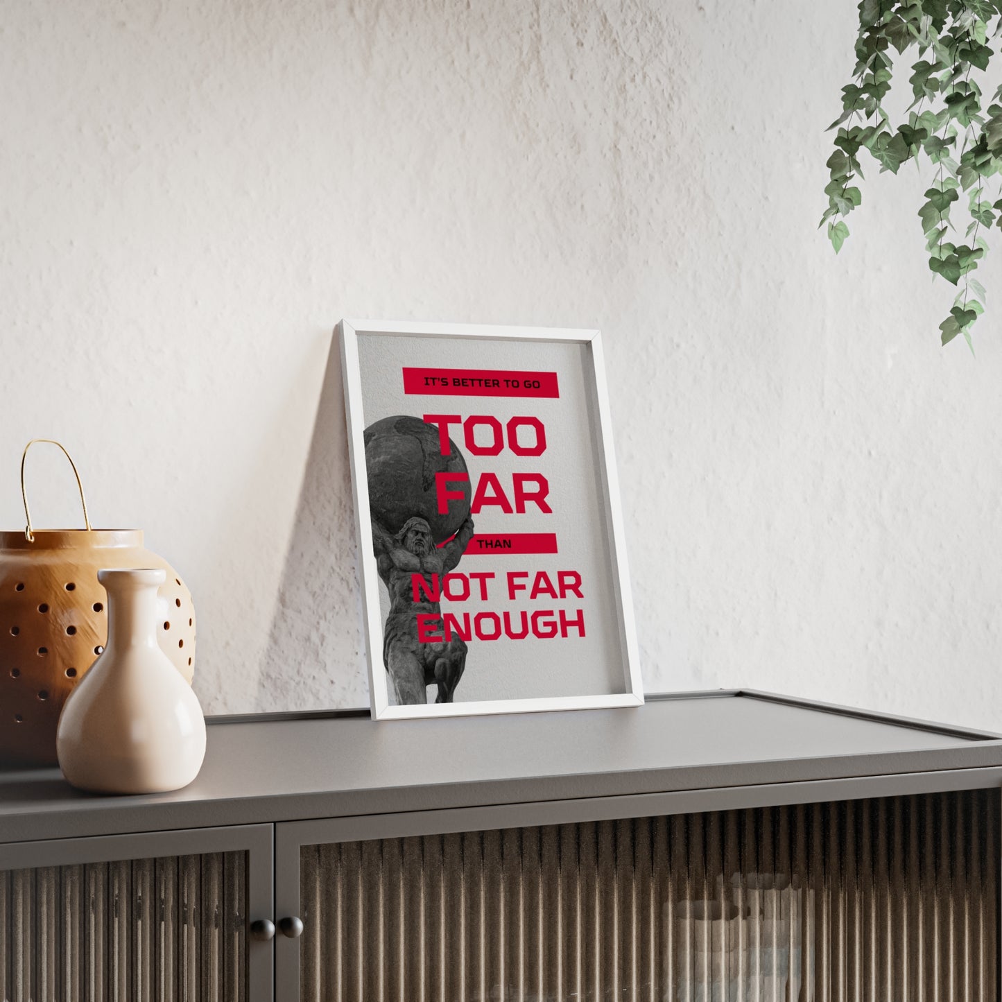 Posters with Wooden Frame