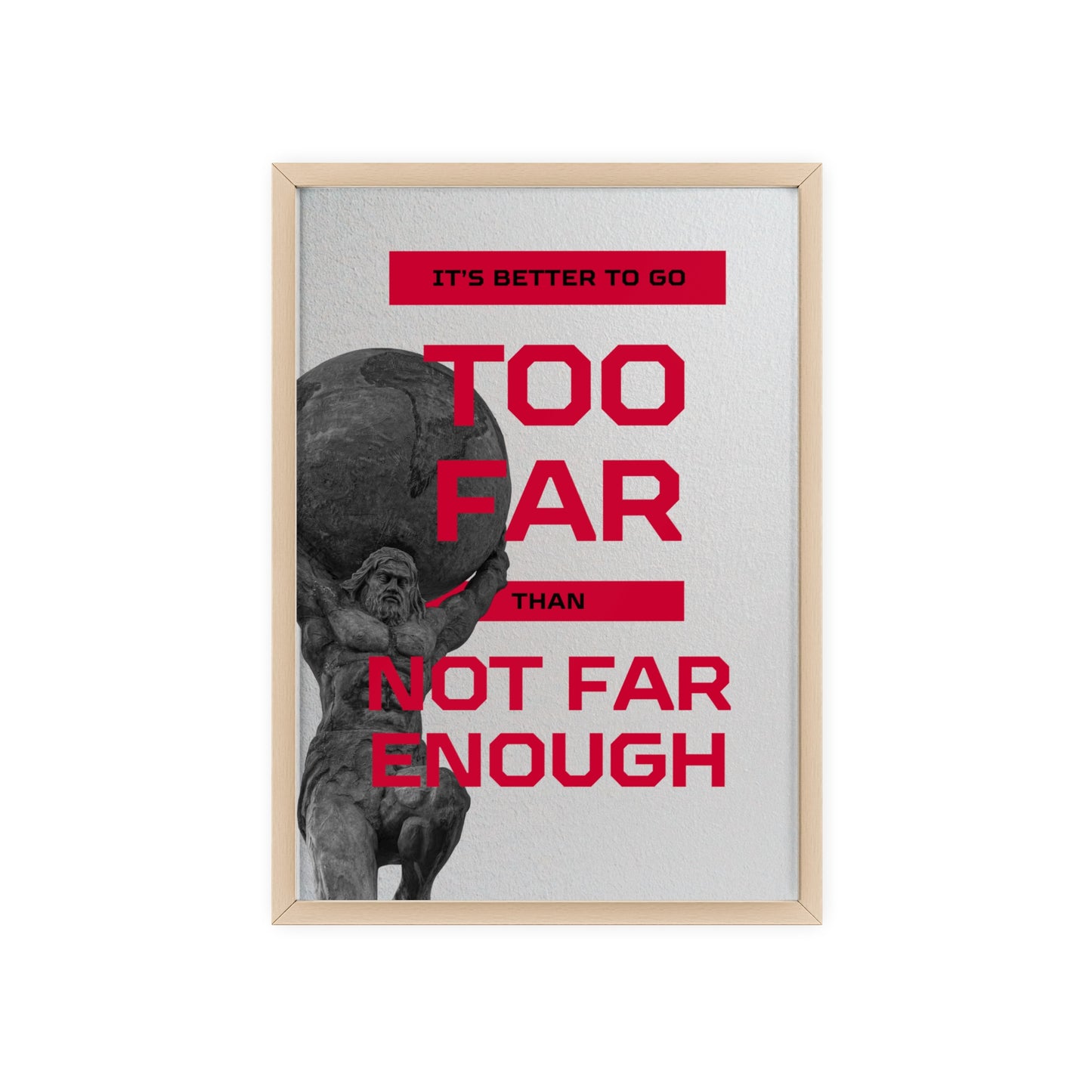 Posters with Wooden Frame
