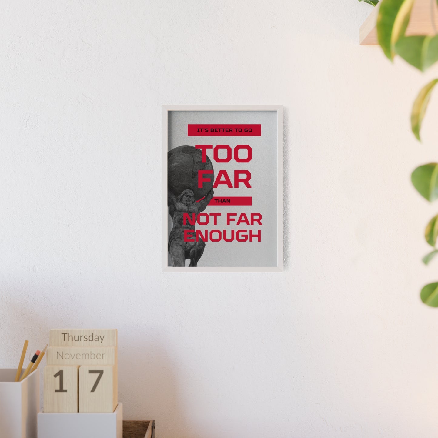 Posters with Wooden Frame