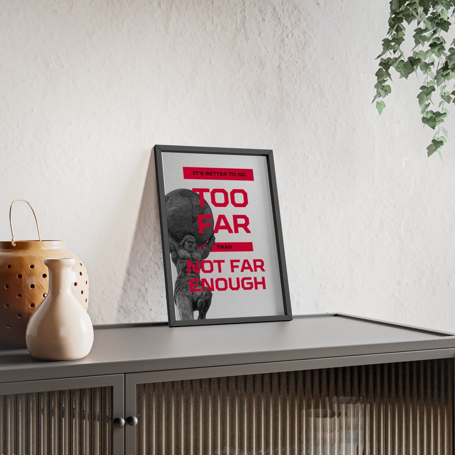 Posters with Wooden Frame
