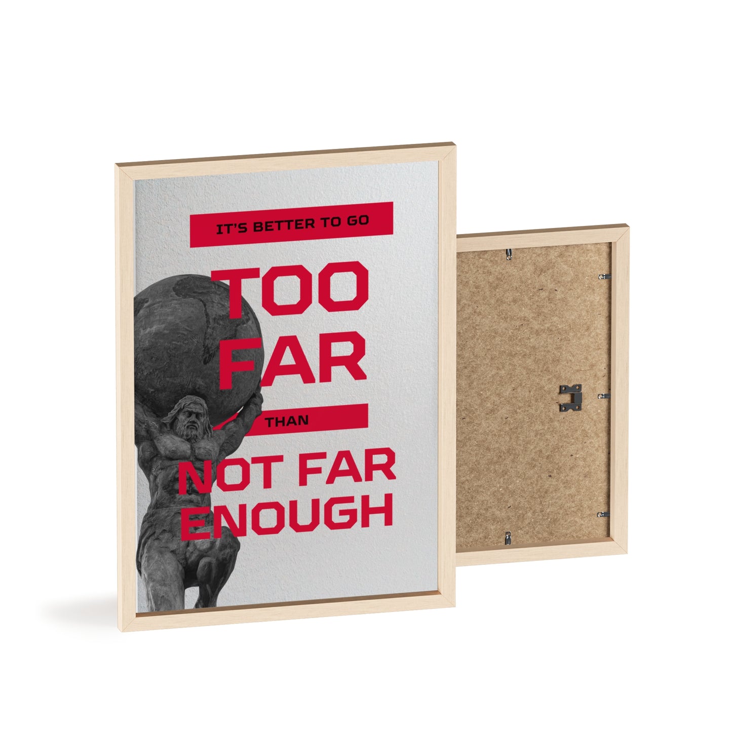 Posters with Wooden Frame